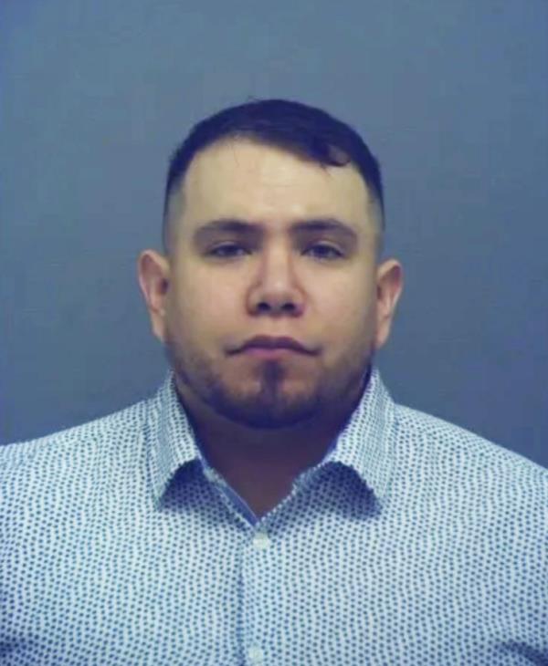 Ruben Morales was charged with theft, police said. 