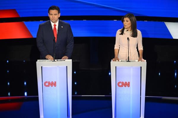 Gov. Ron DeSantis, Nikki Haley