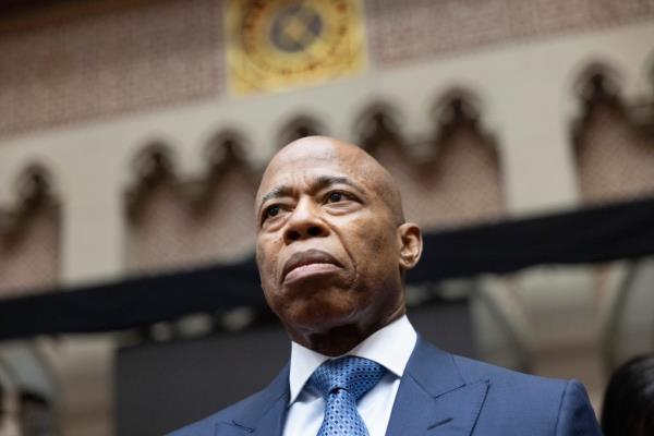 New York City Mayor Eric Adams