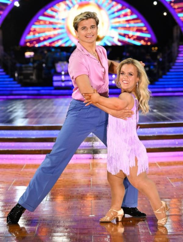 Ellie Simmo<em></em>nds and Nikita Kuzmin on Strictly.