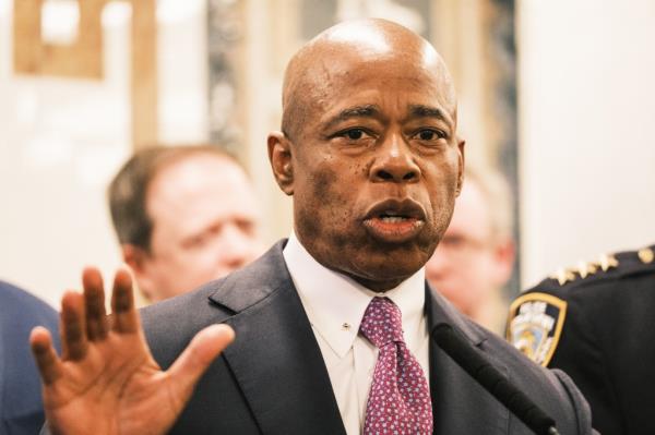 NYC Mayor Eric Adams
