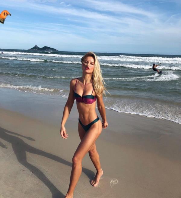 Caroline Werner in bikini