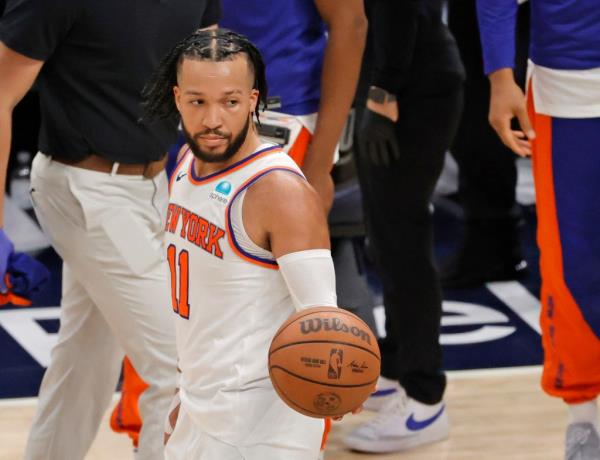 Jalen Brunson will play his first Game 7 with the Knicks on Sunday.