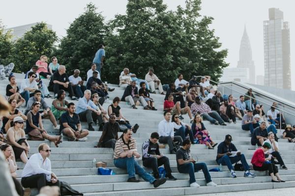 Four Freedoms Park on Roosevelt Island will be host to Theater of War on Wednesday from 5 to 7 p.m.