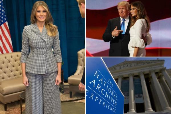 Melania Trump will provide remarks along with Archivist at an immigrant naturalization ceremony. 
