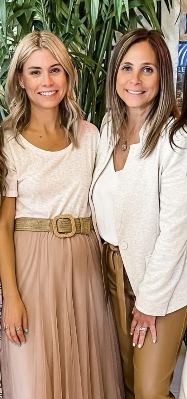Laura Abt and Caterina Skalaski. 