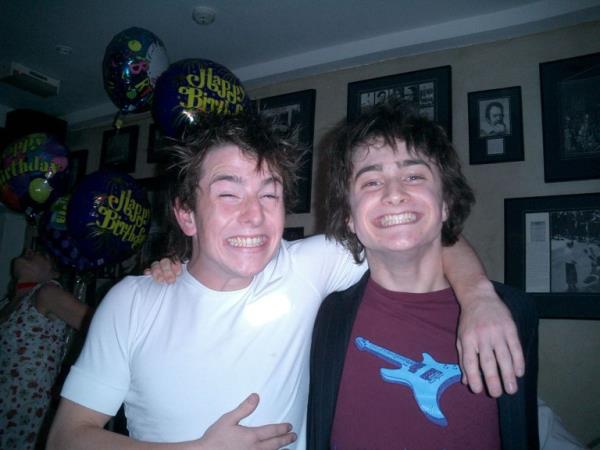 David Holmes and Daniel Radcliffe