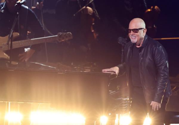 Billy Joel performs at Grammys 2024