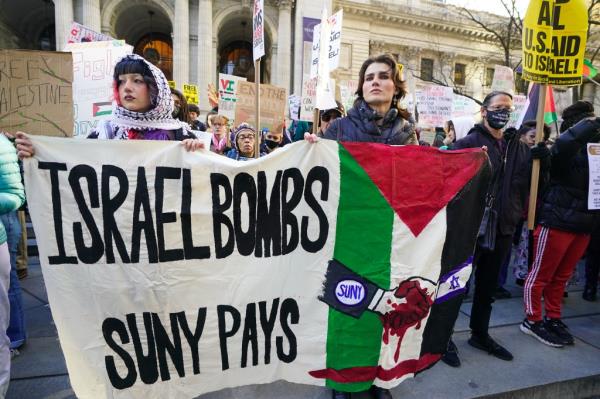 Protesters in nyc