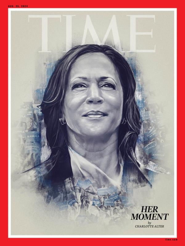 Benioff criticized Vice President Kamala Harris for declining an interview request.