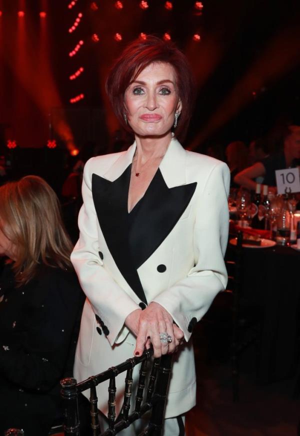 Sharon Osbourne poses backstage during the inaugural Rolling Stone UK Awards.