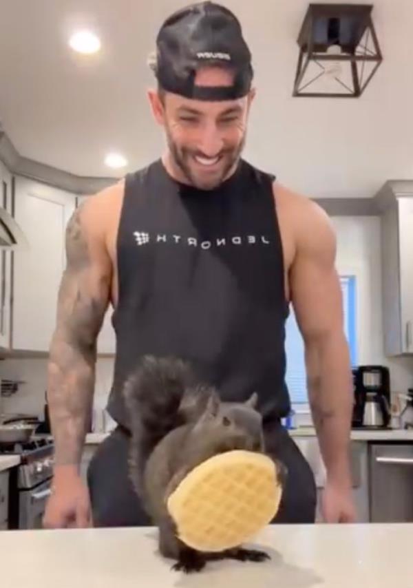 Peanut had a healthy appetite and was known for munching on waffles.