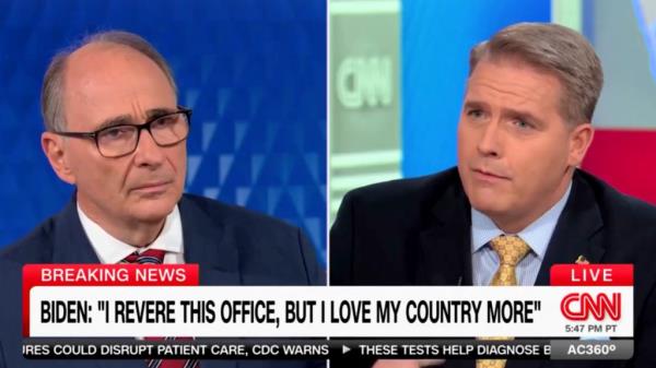 David Axelrod, former Obama campaign strategist, in discussion on CNN