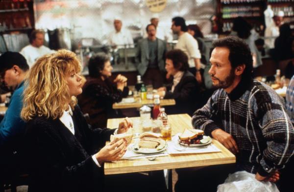 Meg Ryan and Billy Crystal in the 1989 classic