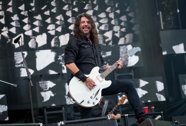 Dave Grohl performing in Lo<em></em>ndon on June 20, 2024