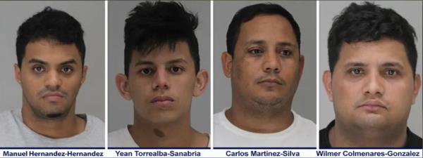 Reputed Tren de Aragua gang members.