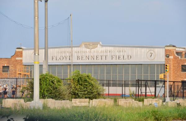 Floyd Bennett Field migrant shelter