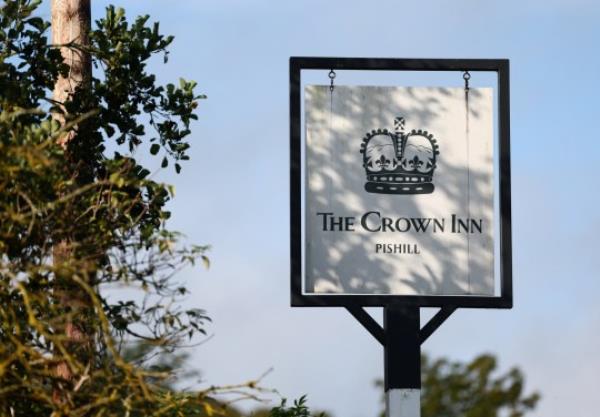 The Crown Inn pub sign