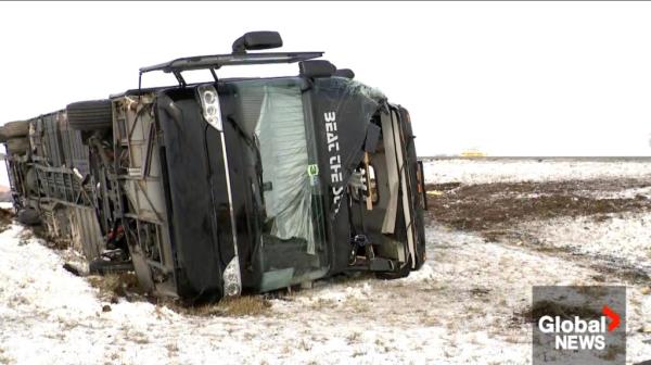 Shania Twain's tour bus involved in highway accident, several hospitalized