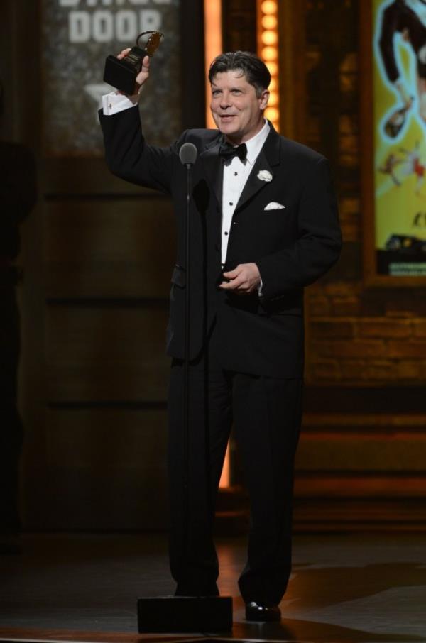 NEW YORK, NY - JUNE 10: Actor Michael McGrath o<em></em>nstage at the 66th Annual Tony Awards at The Beacon Theatre on June 10, 2012 in New York City. (Photo by Andrew H. Walker/WireImage for Tony Awards Productions)