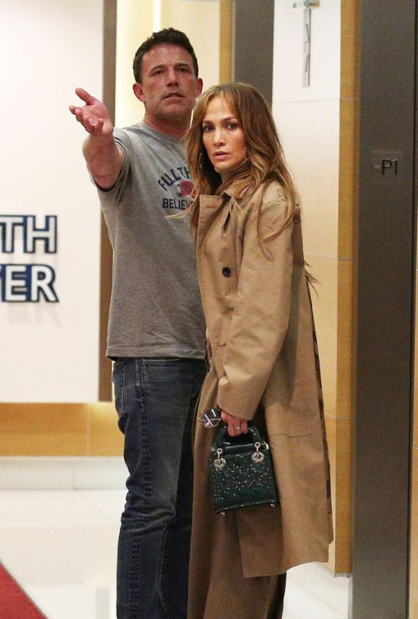 Ben Affleck and Jennifer Lopez at Soho House 