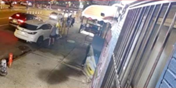 Video of the alleged attack by Brian Chin against a homeless man.