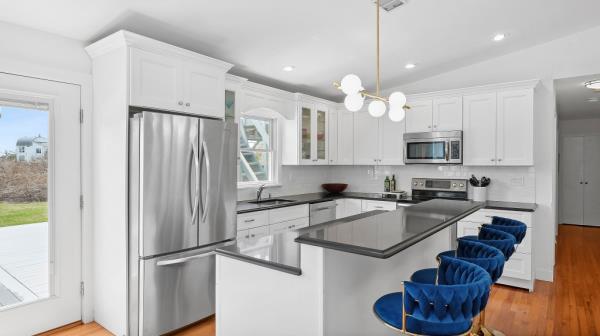 The kitchen.