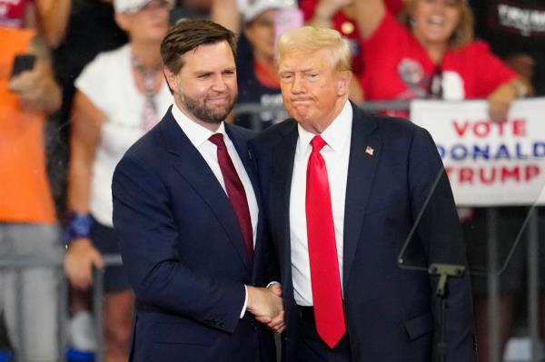 Do<em></em>nald Trump and JD Vance