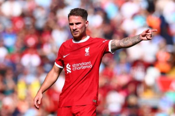 Liverpool midfielder Alexis Mac Allister