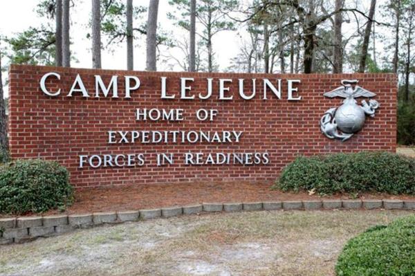 Camp LeJeune entrance 