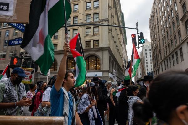 The CUNY Graduate Center's student government approved a boycott of using fees to buy goods that “support or benefit from the US-backed Israeli occupation of Palestine.” 
