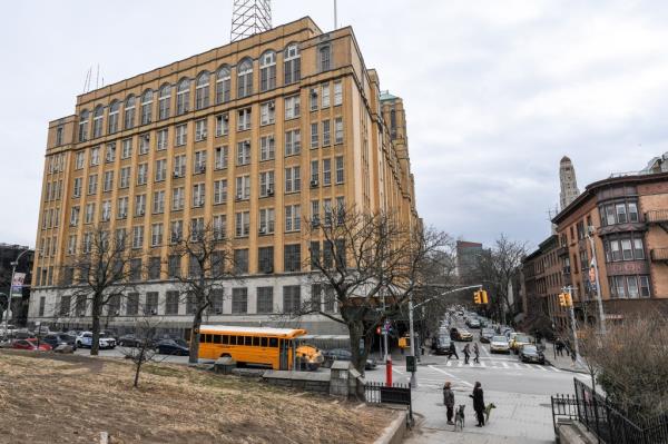 Exterior of Brooklyn Tech High School