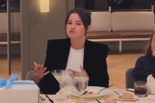 Selena Gomez spoke at a Women in Film dinner on Thursday, Sept. 19, 2024.