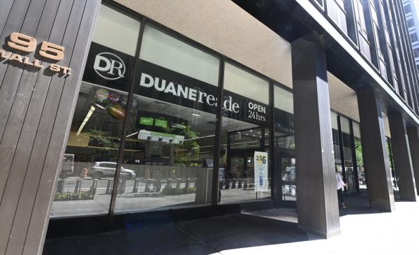 Duane Reade on Wall Street in Lower Manhattan.