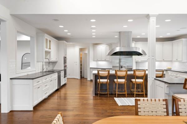 The home occupies nearly 10,000 square feet. 