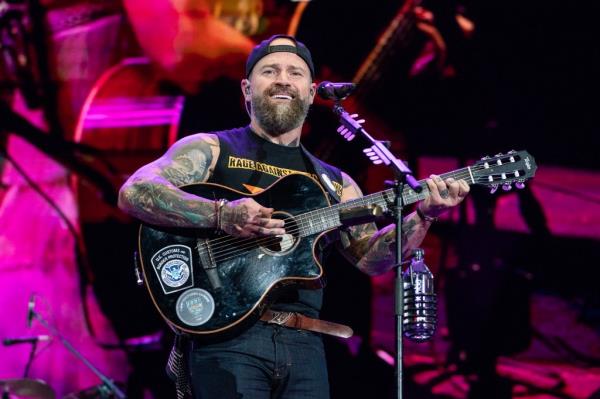 Zac Brown of the Zac Brown Band. 