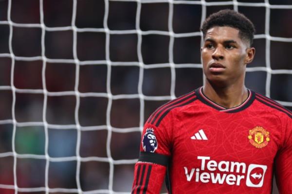 Manchester United striker Marcus Rashford