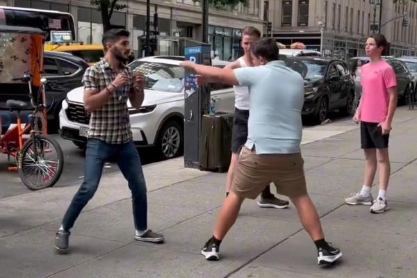 A pedicab driver got in a fight with three passengers over the fare in June.