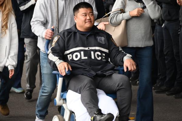 Hero NYPD cop Rich Wong.