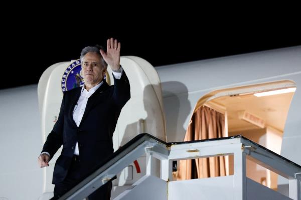 US Secretary of State Antony Bl<em></em>inken is making his fourth tour in the Middle East since the Israel-Hamas war began in October.