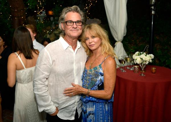 Kurt Russell and Goldie Hawn attend the 