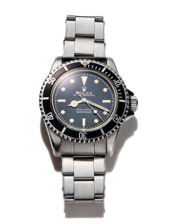 Submariner watch in Oystersteel.