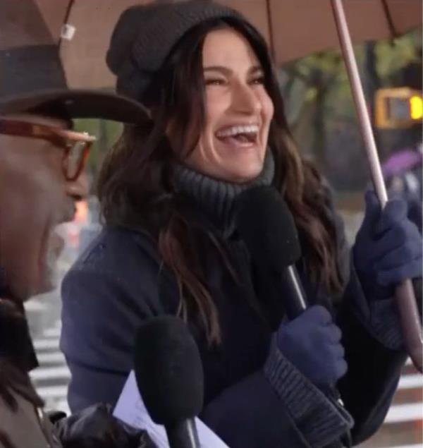 Idina Menzel on the Today show