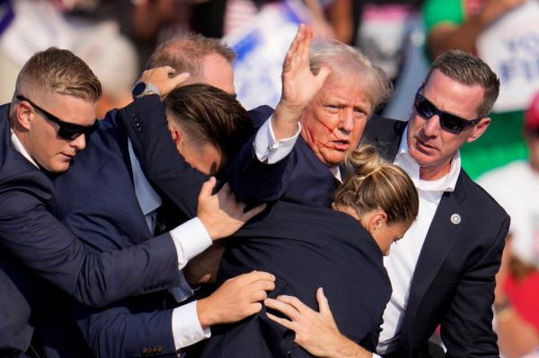 Trump was injured during the attempted assassination.
