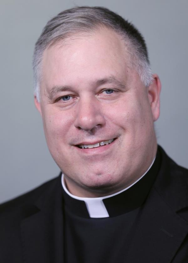 Mo<em></em>nsignor Jeffrey Burrill left the church in 2021 following his outing