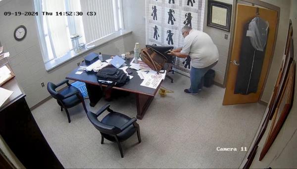 Stines allegedly shot the judge eight times.