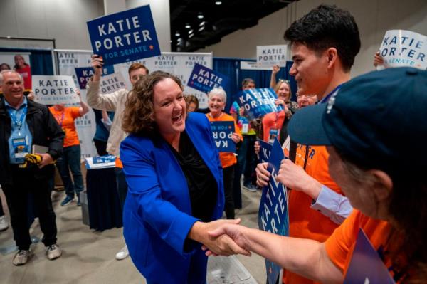 Outgoing Rep. Katie Porter was granted a temporary order Tuesday after she accused her ex-partner, Julian Willis, of waging a months-long campaign of 