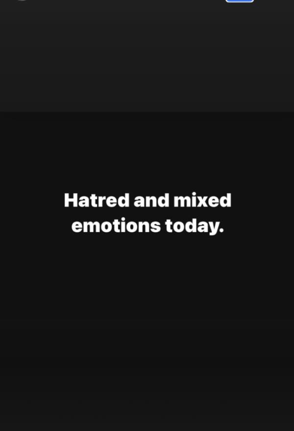 Nate Mathers' post on Instagram after his mom's death