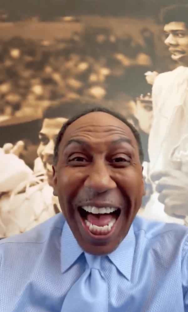 Stephen A Smith shares his excitement for the Knicks taking a 3-1 series lead over the 76ers.