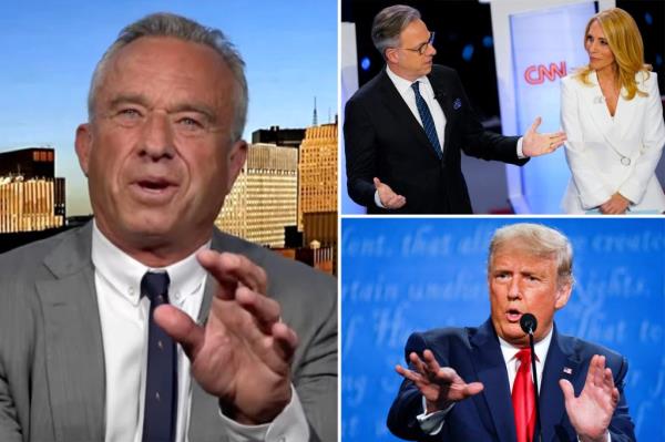 RFK Jr.称赞特朗普是“美国现代史上最伟大的辩手”，CNN报道